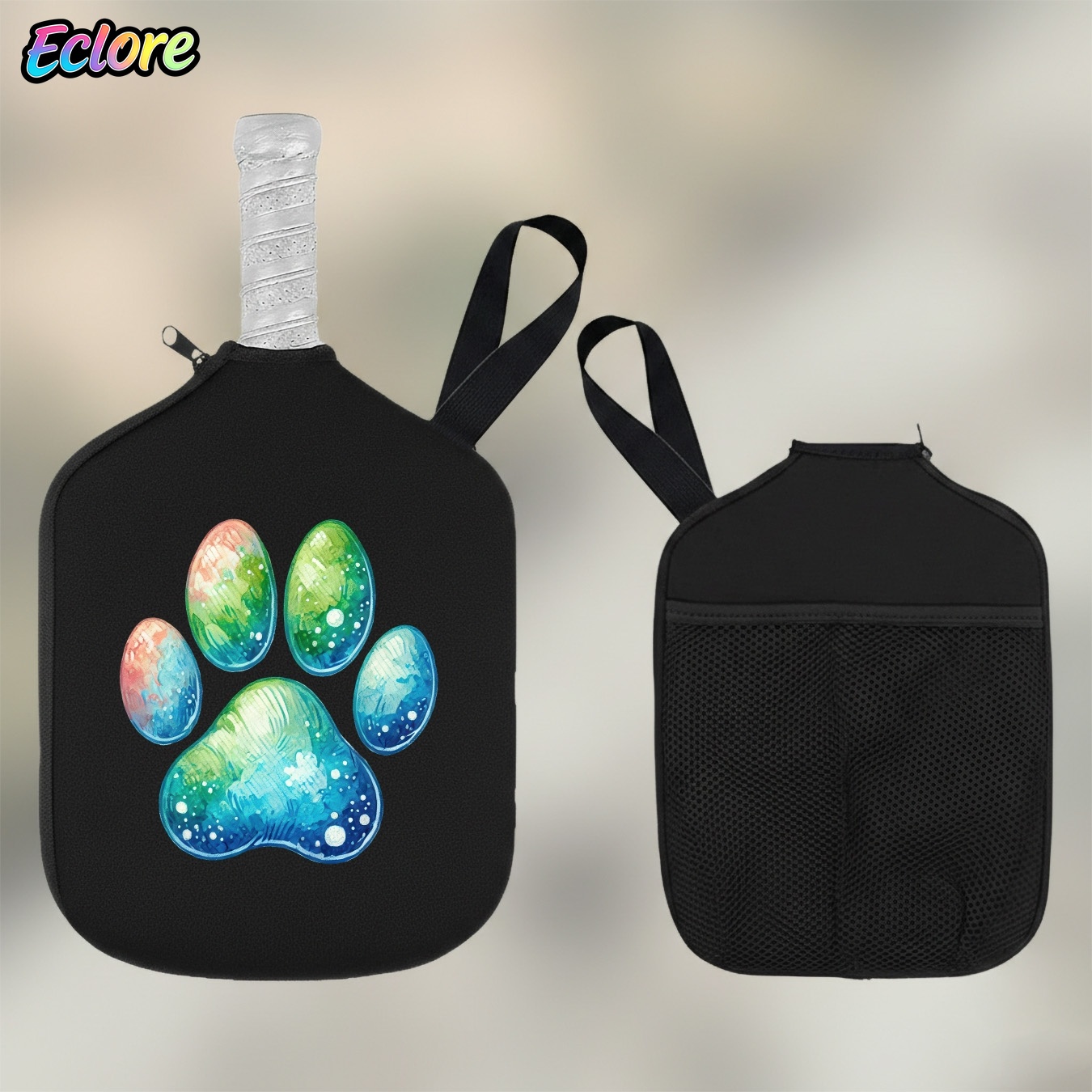Pickleball Paddle - Tas Dayung Pickleball Motif Cakar Kucing