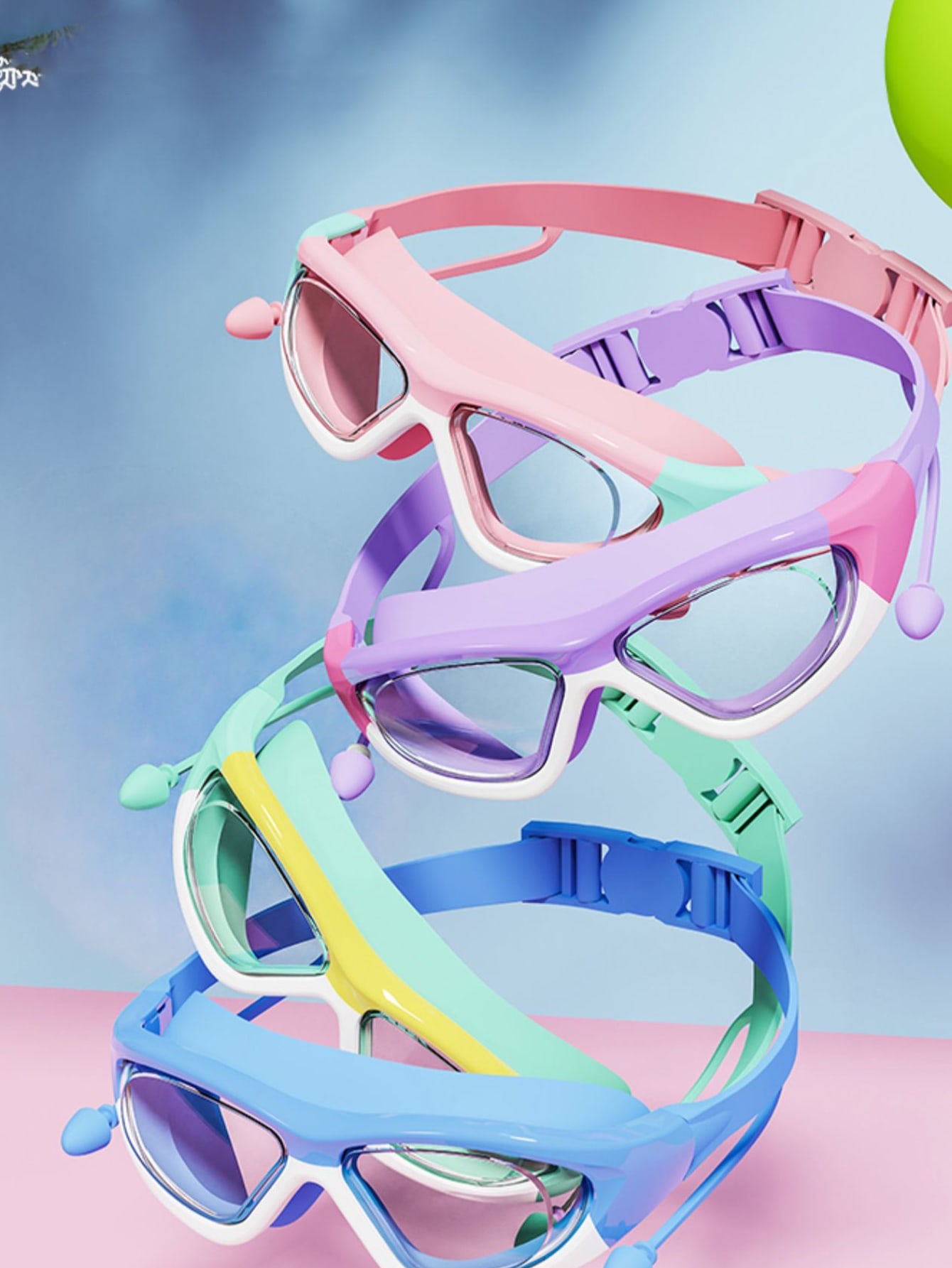 Kacamata renang anak-anak defi - Swimming Goggles Anti Fog ulasan dan harga