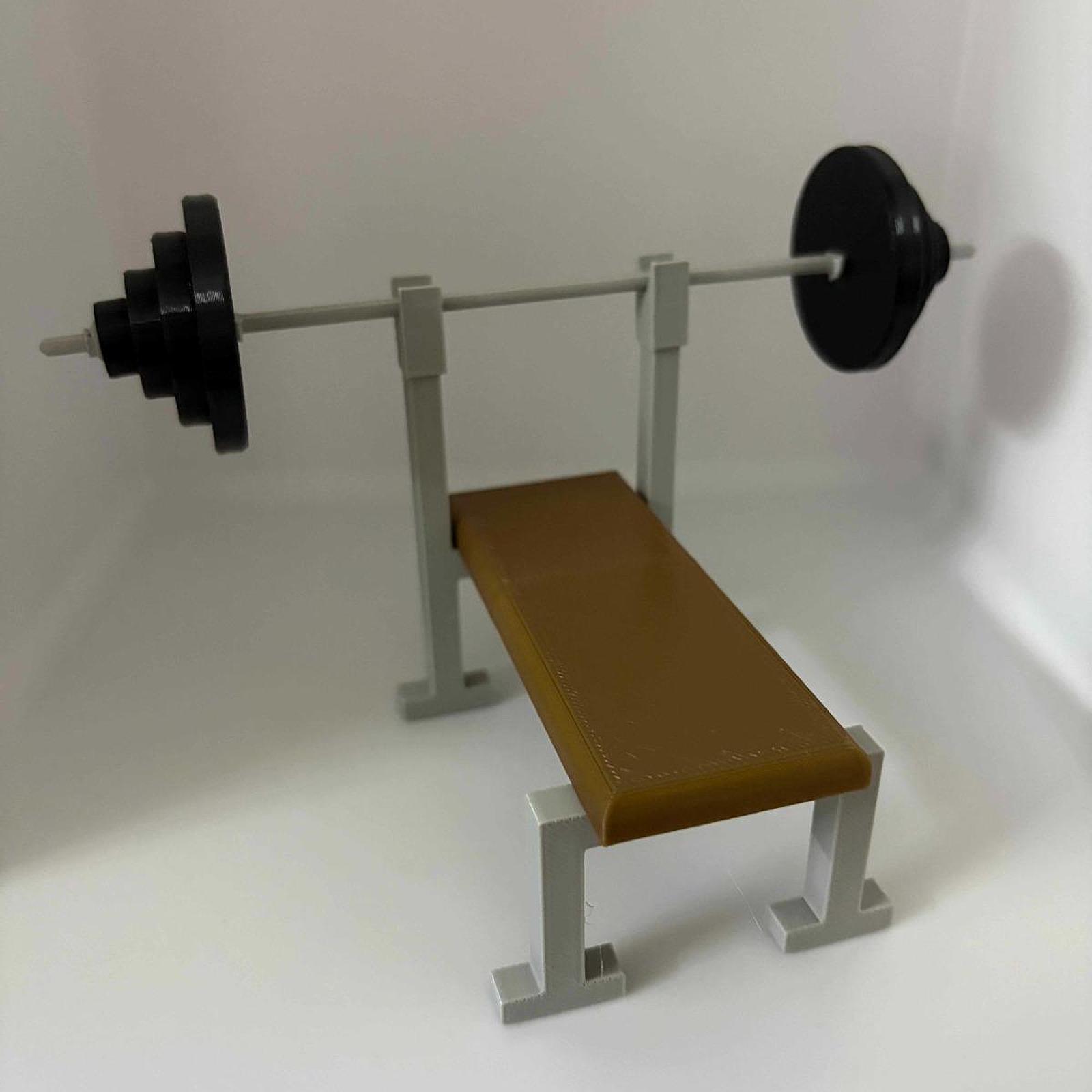 Rak Barbel Skala 1:12 Model Ba - Sports Equipment Photos ulasan dan harga