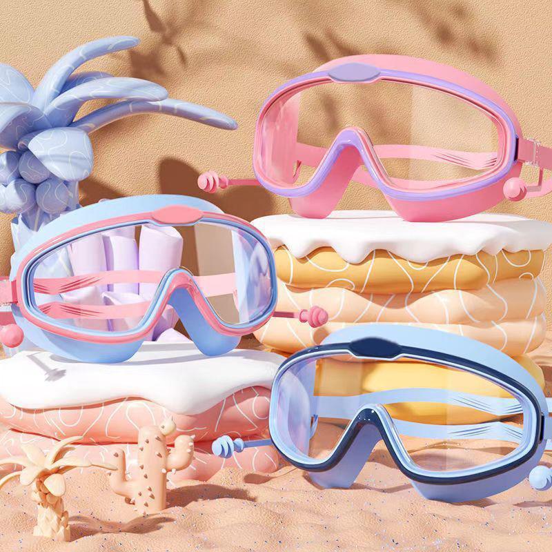 【F】1PC Kacamata Renang Bingkai - Swimming Goggles Anti Fog ulasan dan harga