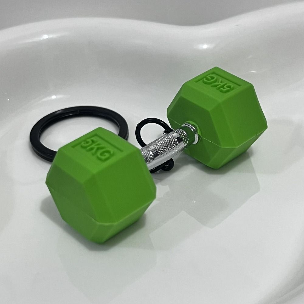 Gantungan Kunci Dumbbell Peral - Sports Equipment In School ulasan dan harga