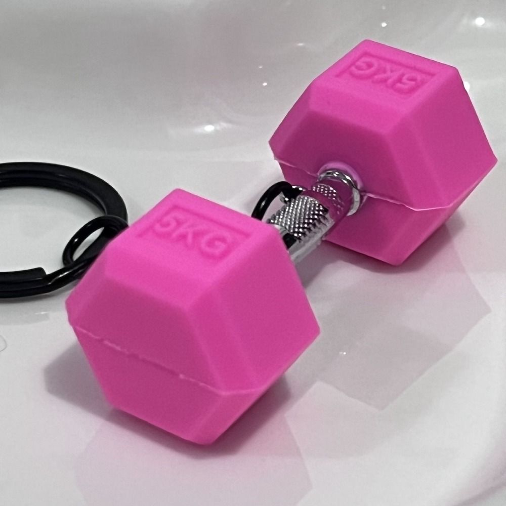 Gantungan Kunci Dumbbell Peral - Sports Equipment In School ulasan dan harga