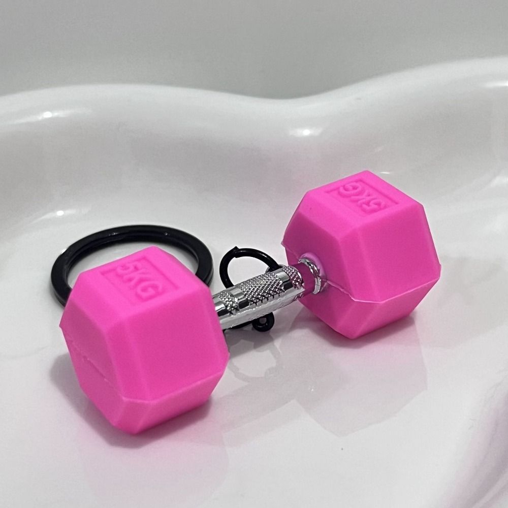 Gantungan Kunci Dumbbell Peral - Sports Equipment In School ulasan dan harga