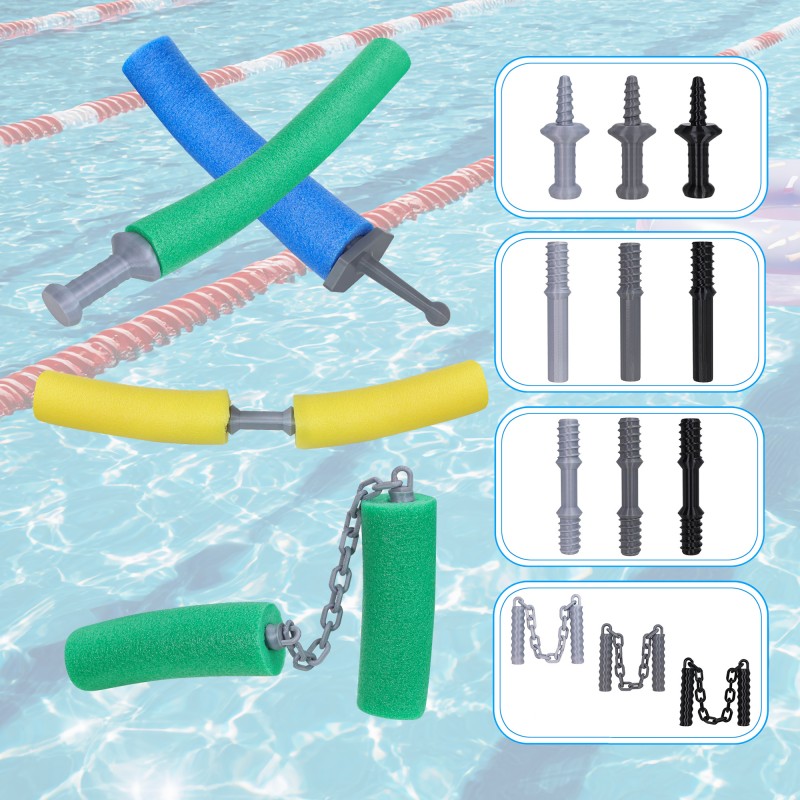 Pedang Mie Kolam Apung Luar Ru - Foam Pool Noodle ulasan dan harga