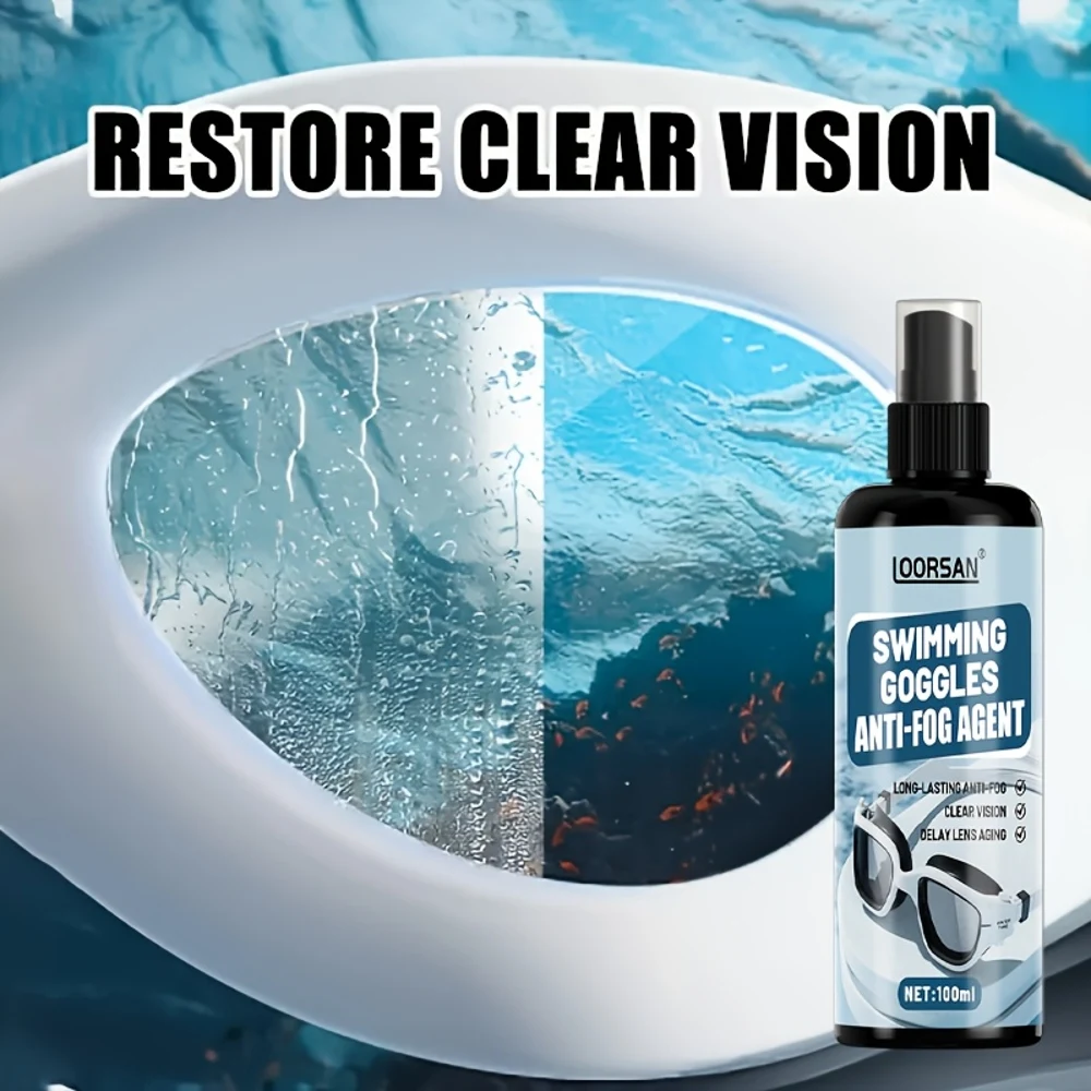 LOORSAN 100ML Semprotan Anti-K - Swimming Goggles Anti Fog ulasan dan harga