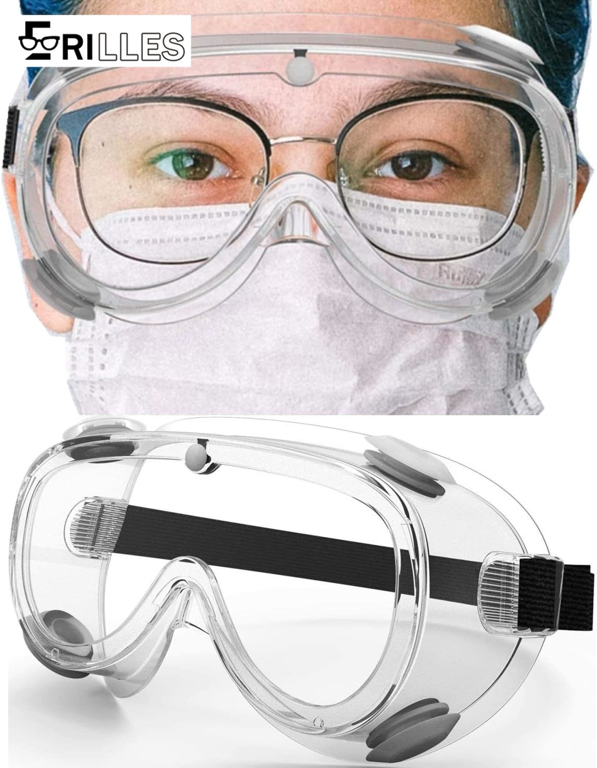 Kacamata Keselamatan Olahraga  - Swimming Goggles Anti Fog ulasan dan harga